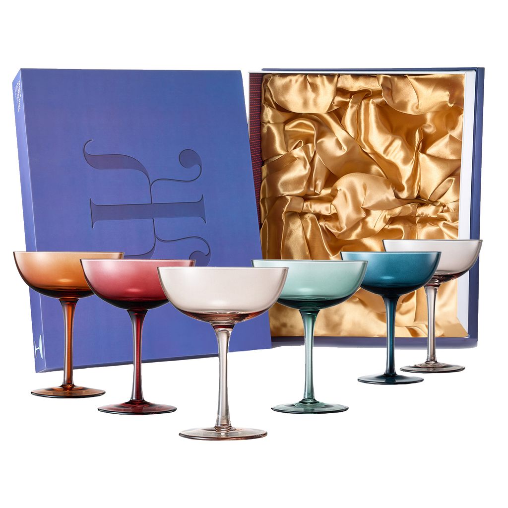 Cocktail & Champagne Coupe Glasses Coupe Cocktail Glasses 7 oz | Set of 6-1