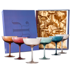 Cocktail & Champagne Coupe Glasses Coupe Cocktail Glasses 7 oz | Set of 6-1