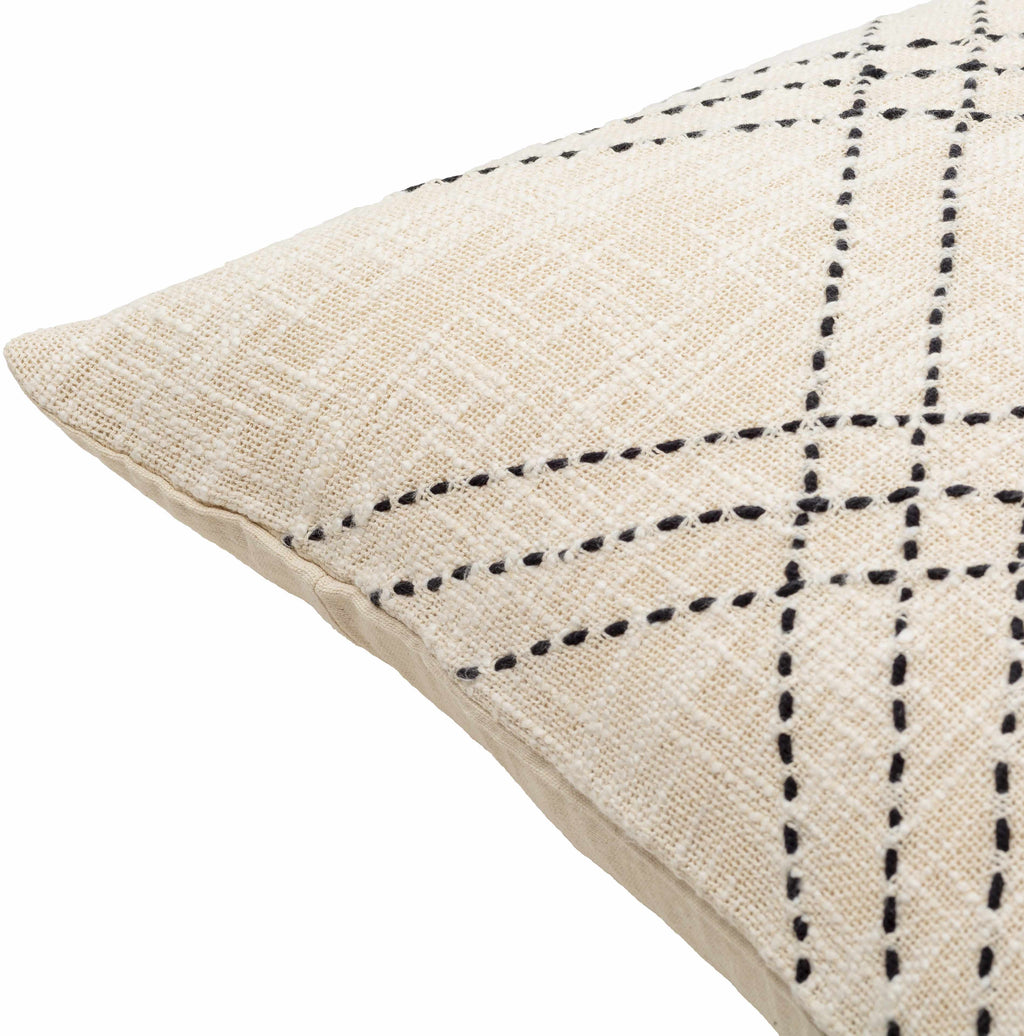 Rafi Cream Accent Pillow-2