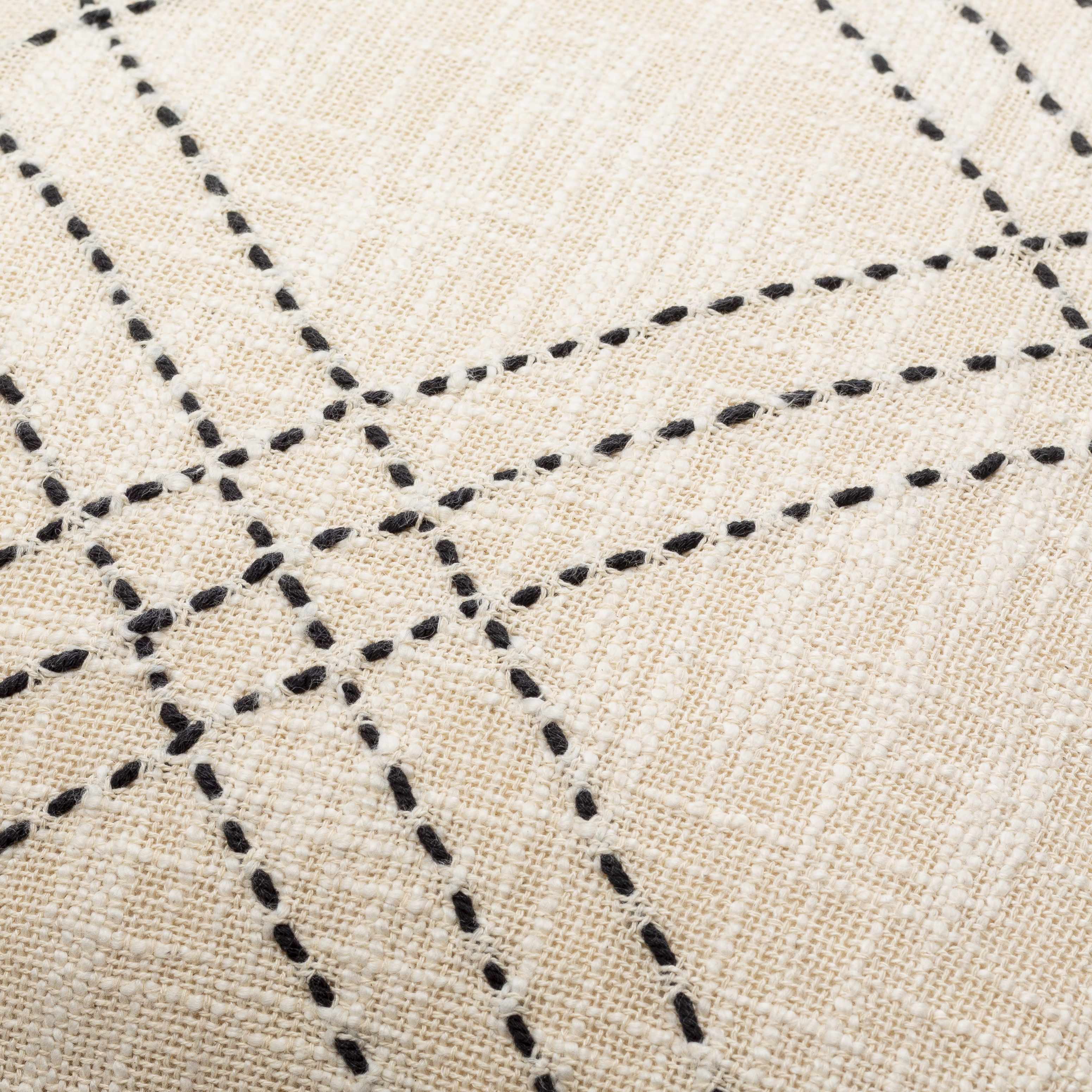 Rafi Cream Accent Pillow-3