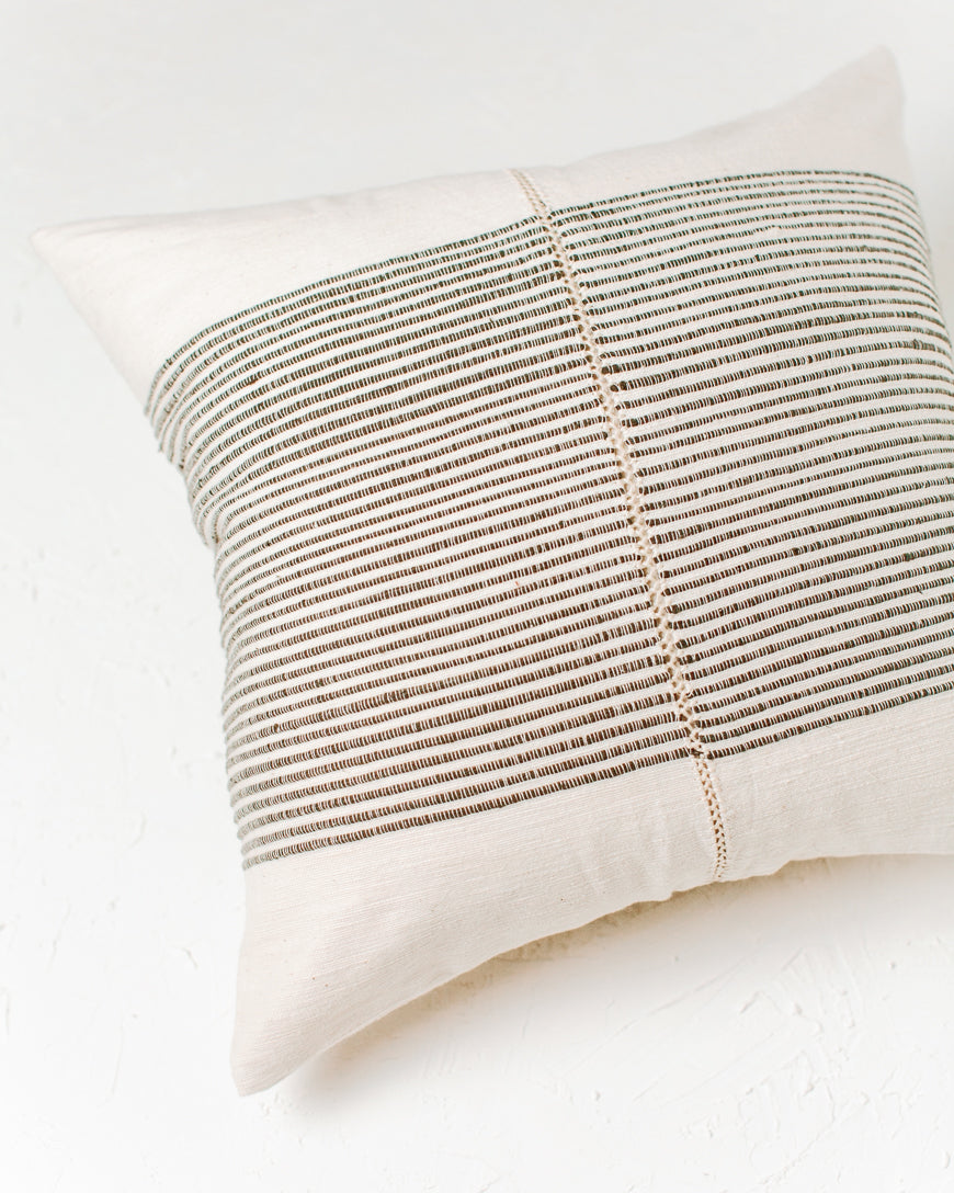 18" Riviera Hand-Stitch Throw Pillow Cover-4