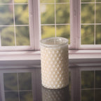 Mahogany Tobacco Pillar Candle-0