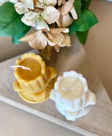 Romano Pillar Candle | Elegant Home Decor-3