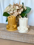 Romano Pillar Candle | Elegant Home Decor-2