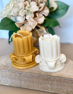 Romano Pillar Candle | Elegant Home Decor-0