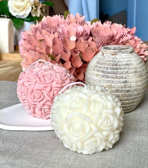 Rose Blossom Candle-0