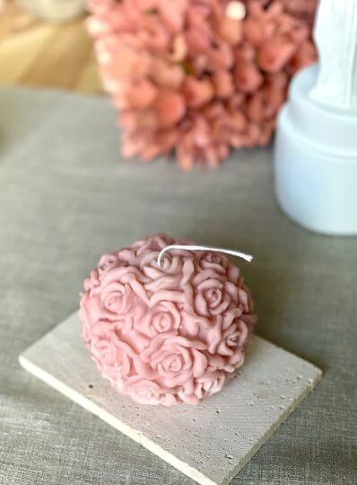 Rose Blossom Candle-4