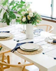 Ribbons Cotton Table Runner