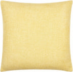 Reijo Yellow Linen Look Accent Pillow
