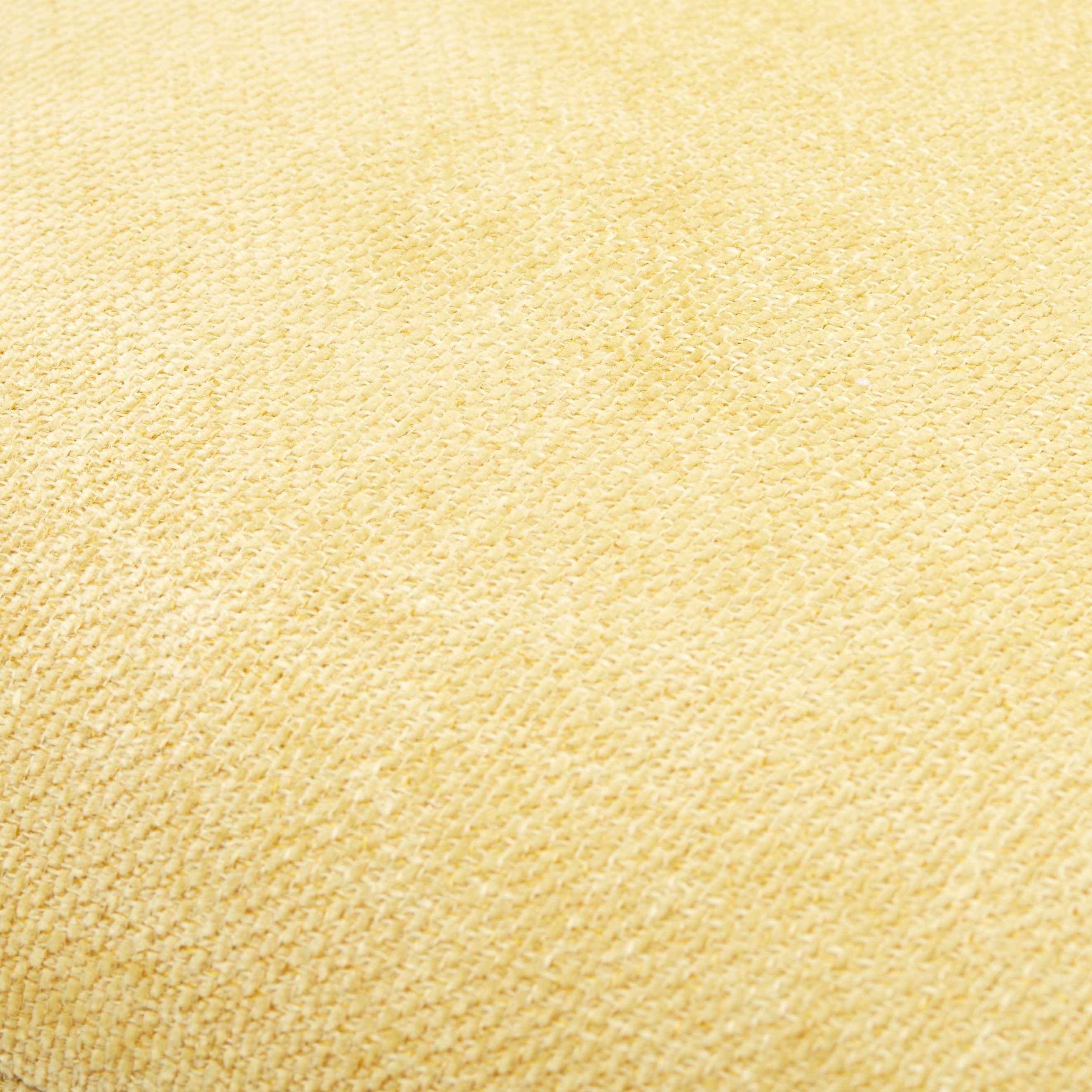 Reijo Yellow Linen Look Accent Pillow