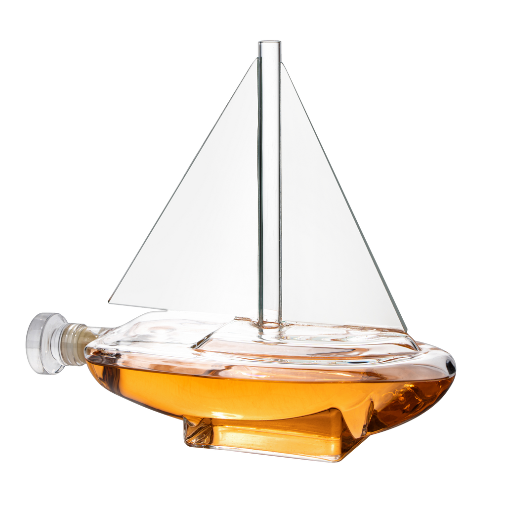 Sailboat Whiskey & Wine Decanter Ship -  750ml-0