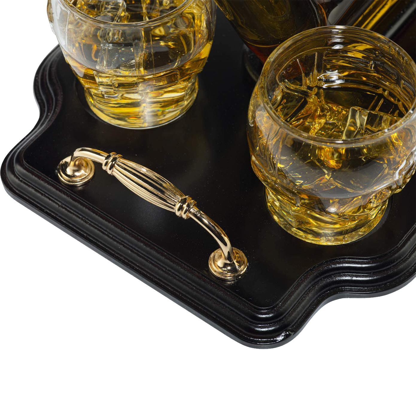 Ice Hockey Wine & Whiskey Decanter Set, 750ml-1