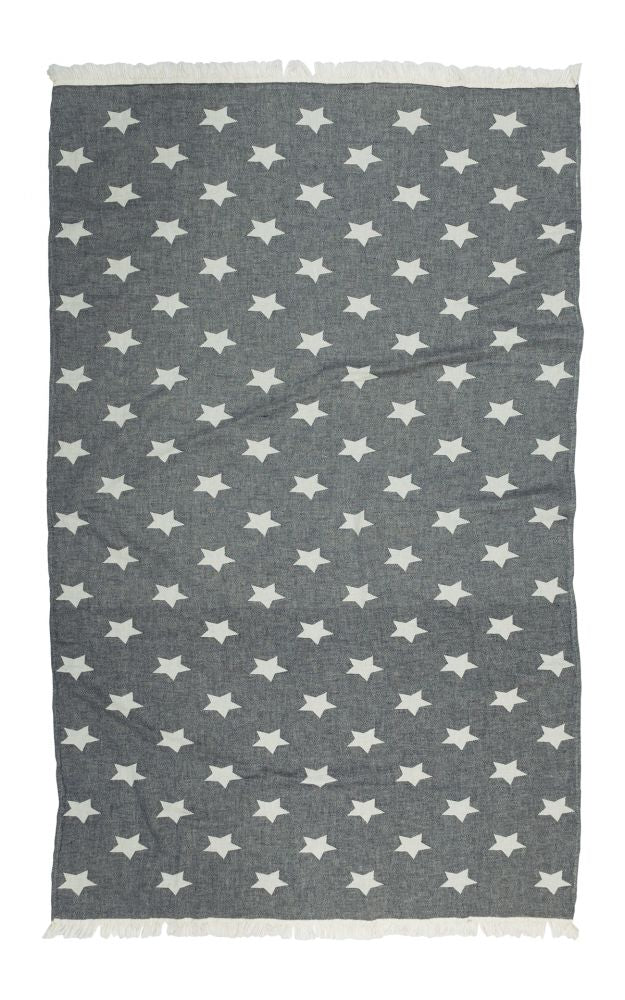 STAR BLACK TURKISH TOWEL-3