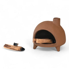 Terracotta Chimney Incense & Smudge Stick Burner (Shipping fees may apply)-0
