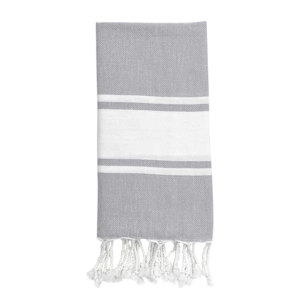 Essential Stripe Turkish Hand Towel-1