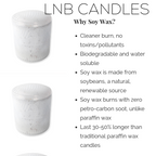 Summer In Florence Floral Scent Candle Clean Ingredients