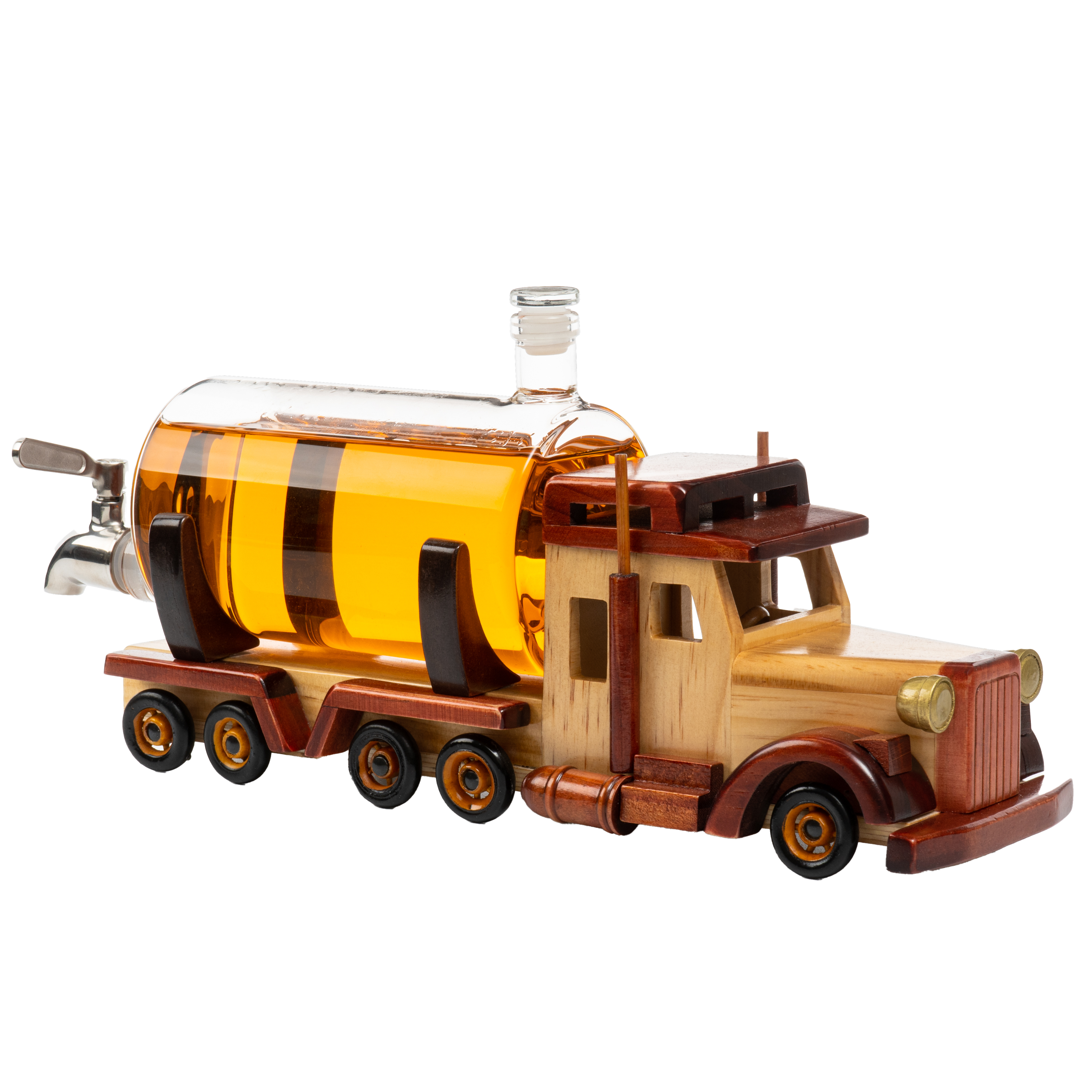 Truck Wine & Whiskey Decanter, 1000ml 18"L-0