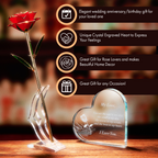 Anniversary, Birthday & Everyday 24K Gold Rose Love Box-2