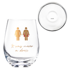 It Was Never a Dress, It Was Always a Cape Wine Glass-0