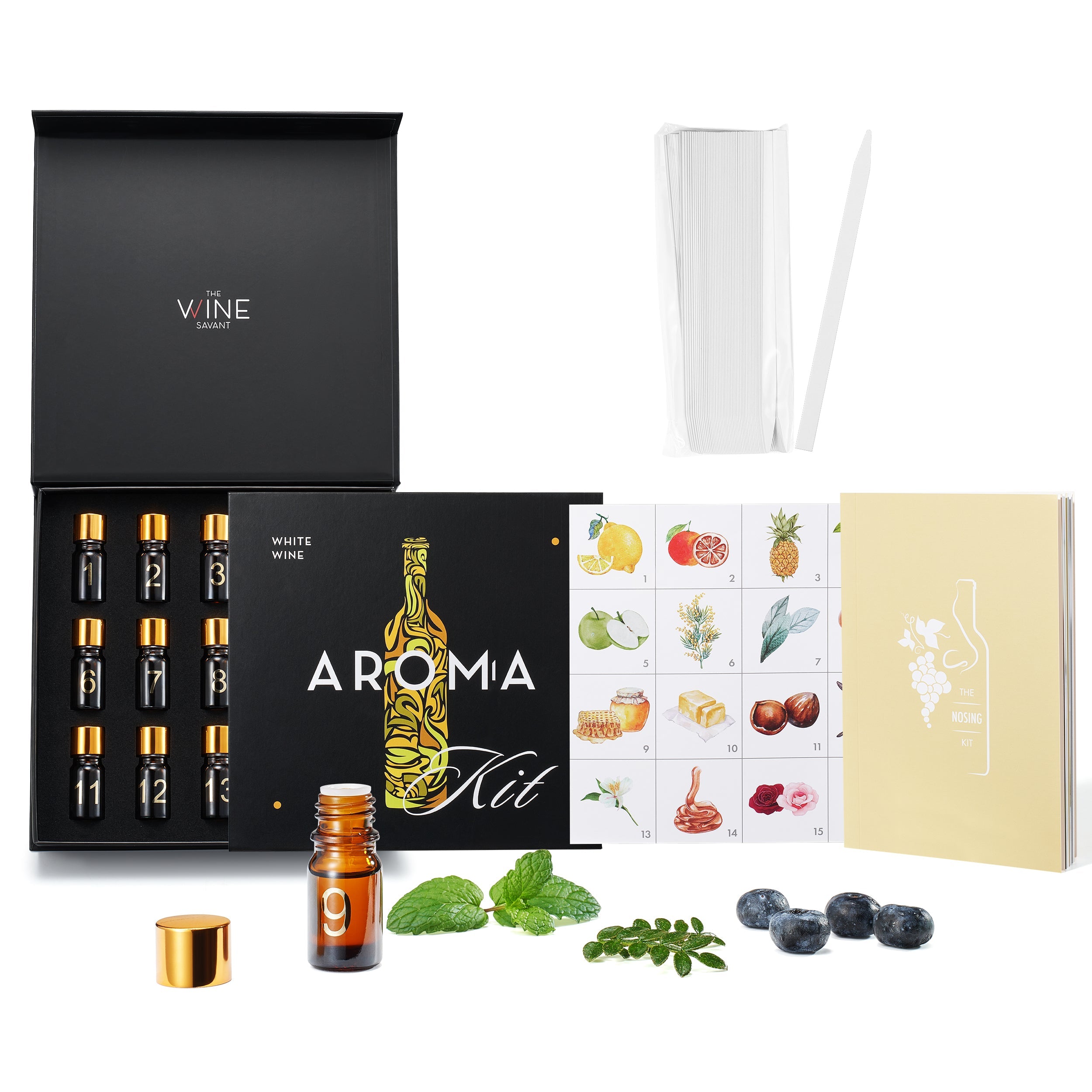 White Wine Aroma Kit, Tasting & Smelling Aroma Set for White Wines-0
