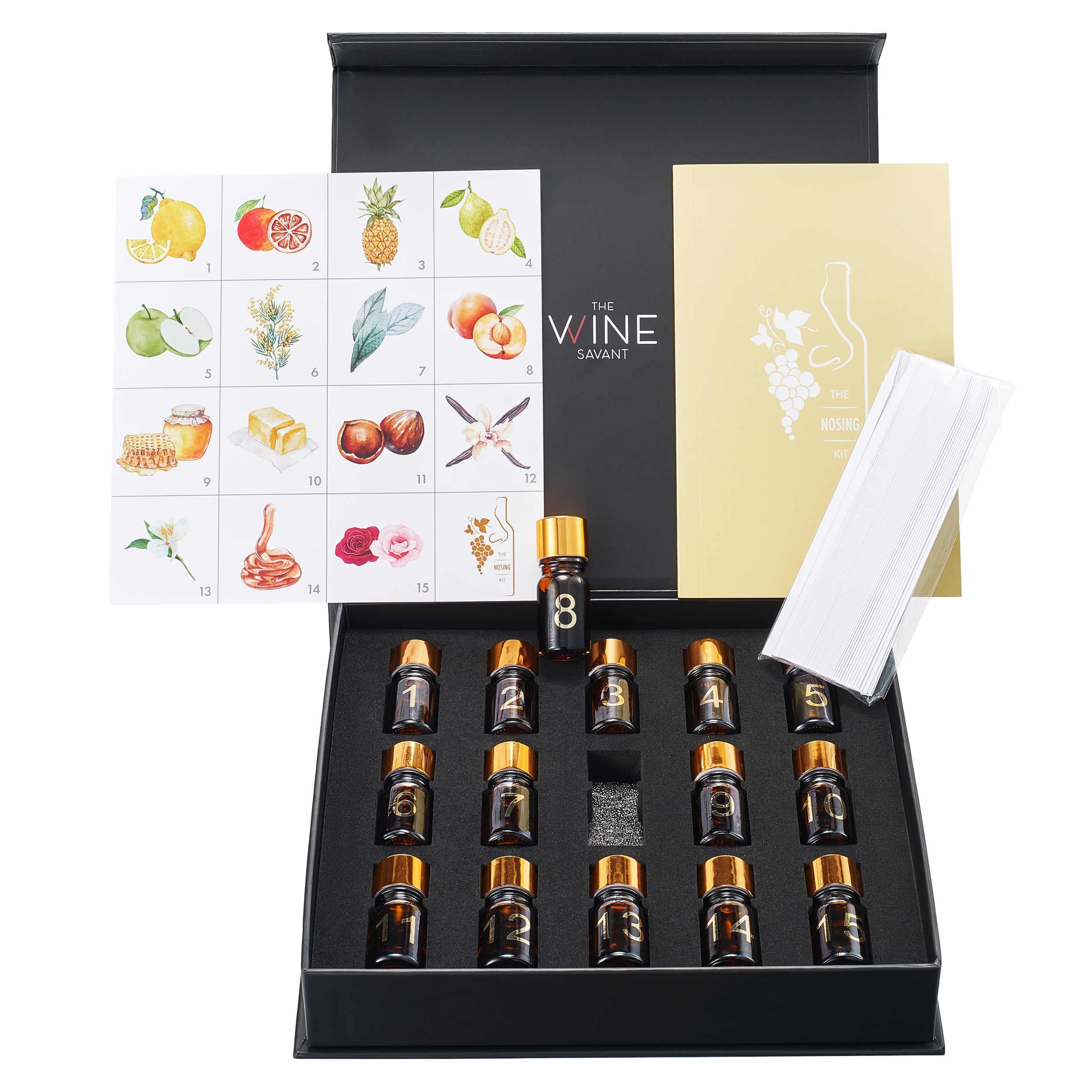 White Wine Aroma Kit, Tasting & Smelling Aroma Set for White Wines-2
