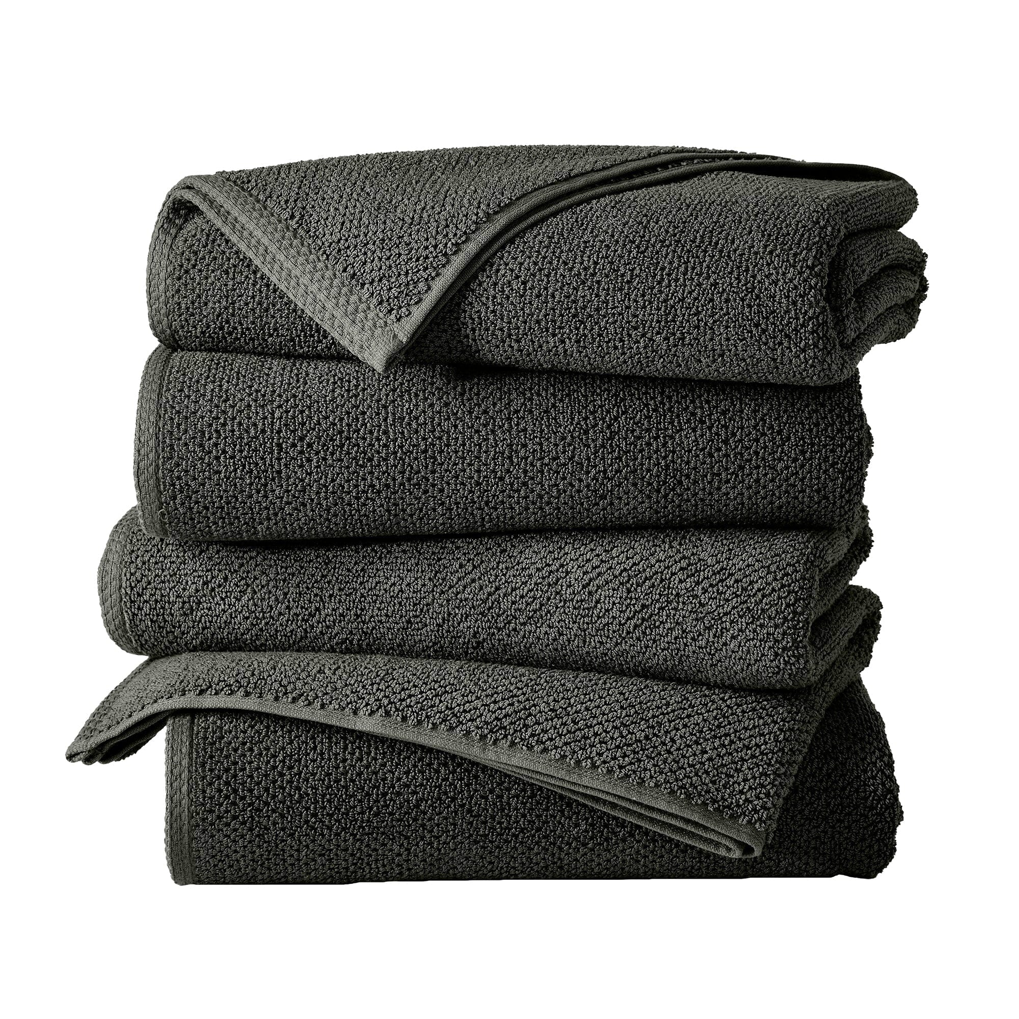 Cotton Textured Bath Towel Set - Acacia Collection (Shipping fees may apply)-29