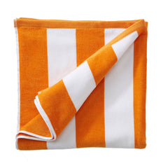 Cotton Velour Cabana Stripe Beach Towel - Novia Collection (Shipping fees may apply)
